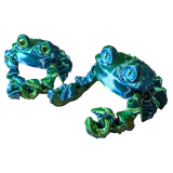 Supportive Solutions 3D Printed Pair Of Crabs Flexible Figure - New, Handmade