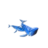 Supportive Solutions 3D Printed Articulated Humpback Whales, Set Of Two Flexible Figure - New, Handmade