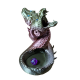 Supportive Solutions 3D Printed Twin Dragons Dice Tower - Bronze Rainbow - New, Handmade