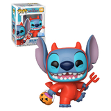 Funko POP! Disney Lilo & Stitch #1701 Stitch As Devil  - New, Mint Condition