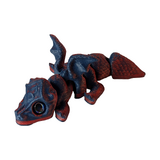 Supportive Solutions Baby Divine Dragon Keyring & Bag Charm - One Size - Multi-coloured  - New, Handmade