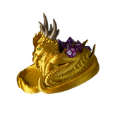 Supportive Solutions Sentinel Dragon Guardian Dice Tower - One Size Gold - New, Handmade