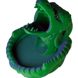 Supportive Solutions Mini Dragon Dice Tower - One Size Purple & Green - New, Handmade