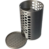 Supportive Solutions Hexagons Dice Tower - One Size Champagne - New, Handmade