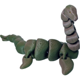 Supportive Solutions Loch Ness Monster Figurine - Large Brown/Green - New, Handmade