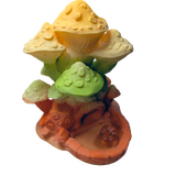 Supportive Solutions Mushroom House Dice Tower Coral Gradient - New, Handmade