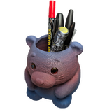 Supportive Solutions Bear Pencil Holder Pink/Blue - New, Handmade