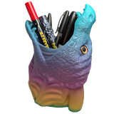 Supportive Solutions Dragon Head Pencil Holder Rainbow - New, Handmade