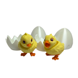 Supportive Solutions Hearthside Hatchlings: The Chirp & Chomp Collection Playset - Set Of 6 Multi-coloured - New, Handmade