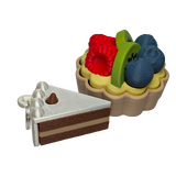 Supportive Solutions The Patisserie Haptic Fidget Pair Sensory Fidget Set - Set Of 2 Multi-coloured - New, Handmade
