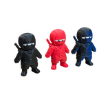 Supportive Solutions Ninjas Magnet Set - Set Of 3 Multi-coloured - New, Handmade