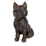 Supportive Solutions Wolf Bobblehead Brown - New, Handmade