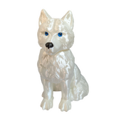 Supportive Solutions Wolf Bobblehead White - New, Handmade