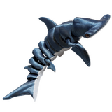 Supportive Solutions Hammerhead Shark Flexible Figure - Large Multi-coloured - New, Handmade