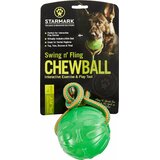 Swing 'n' Fling Chewball Treat Dispensing Dog Toy By Starmark - Medium/Large - New, With Tags