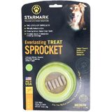 Everlasting TREAT Sprocket - Dog Chew Toy By Starmark - Medium