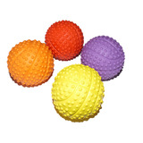 Petzplus Small Rubber Squeaky Puppy Ball - Two Pack or Four Pack