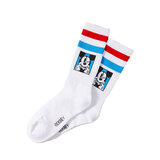 Disney Mickey Mouse Licensed Crew Socks By Crazy Boxer - One Size Fits Most - New