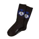 Disney Mickey Mouse Glow-In-The-Dark Licensed Crew Socks By Crazy Boxer - One Size Fits Most - New