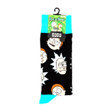 Rick And Morty Crew Socks By Swag - New