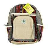 Himalayan Hemp Fairtrade Woven Mini Backpack by ThreadHeads - 11" x 13" - New, With Tags