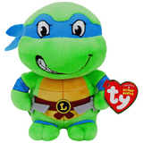 TMNT Leonardo Beanie Babies - TY Beanie Babies #41186 - New, With Tags