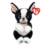 TY Beanie Bellies Tink Black And White Dog 8” Beanie Baby - New, With Tags