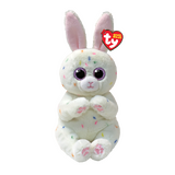 TY Beanie Bellies Meringue White Bunny 8” Beanie Baby - New, With Tags