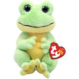 TY Beanie Bellies Snapper Green Frog 8" Beanie Baby - New, With Tags