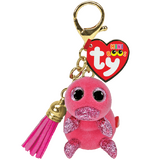 TY Mini Boos Wilma Pink Platypus Clip/Keychain - New, With Tags