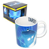 Doctor Who 'TARDIS In Flight' Coffee Mug - New In Package - Licensed
