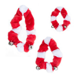 ZippyPaws Christmas Holiday Themed Pet Collar With Bell - Three Sizes