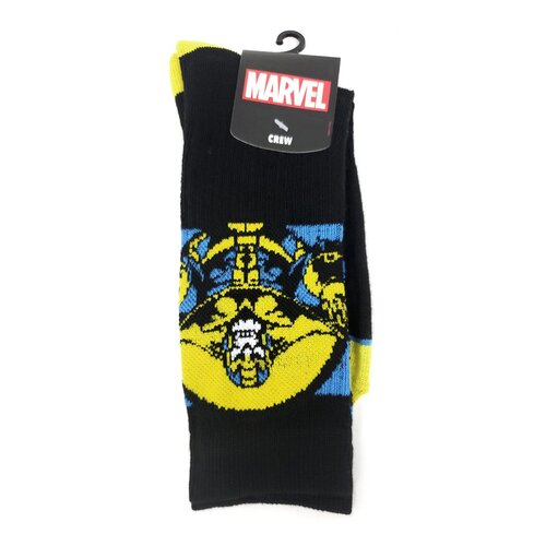Bioworld Marvel Crew Socks - Thanos - Mens Shoe Size 8-12 - New