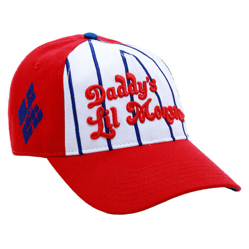 Harley Quinn (Suicide Squad) Daddy's Lil Monster - Premium Adjustable Cap Hat - New With Tags