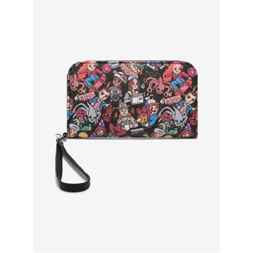 Bioworld Netflix Stranger Things Chibi Characters Tech Wallet - New, With Tags