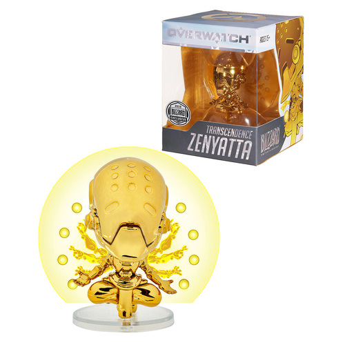 Blizzard Cute But Deadly Overwatch Zenyatta Transcendence Figure - 2019 Blizzard Exclusive - New, Mint Condition