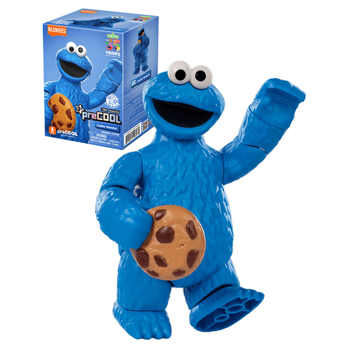 Blokees Sesame Street preCOOL Series 01 Cookie Monster Model Kit - New, Mint Condition
