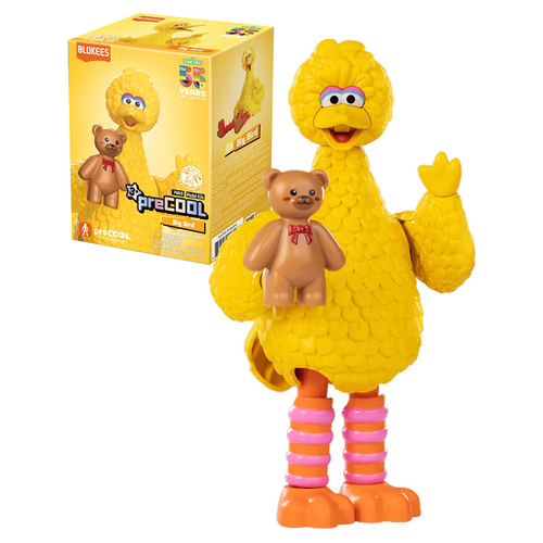 Blokees Sesame Street preCOOL Series 01 Big Bird Model Kit - New, Mint Condition