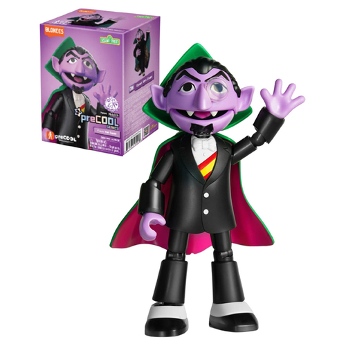 Blokees Sesame Street preCOOL Series 02 Count von Count Model Kit - New, Mint Condition