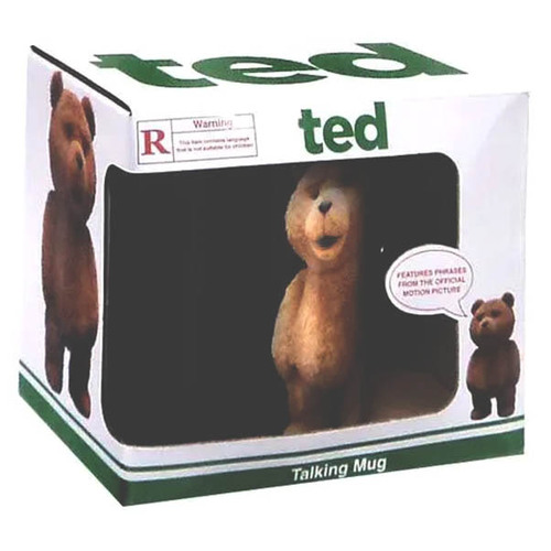 Commonwealth Ted Talking Coffee Mug (R-Rated Version) - New, In Package