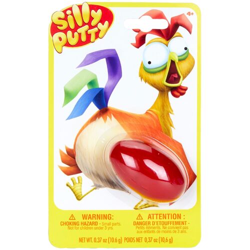 Original Silly Putty by Crayola - Classic 'Egg' Packaging - 10.6g - New, Sealed Blister Pack