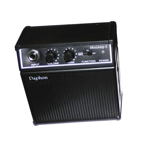 Daphon Battery Powered 3W Mini Guitar Amplifier Mk II