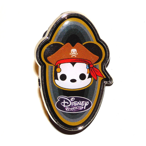 Disney Treasures Souvenir Pin Badge Pirates Cove Mickey Mouse Mint Condition