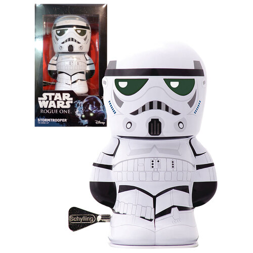 Star Wars Rogue One BeBots Retro Tin Wind Up Figure - Stormtrooper - New, Mint Condition