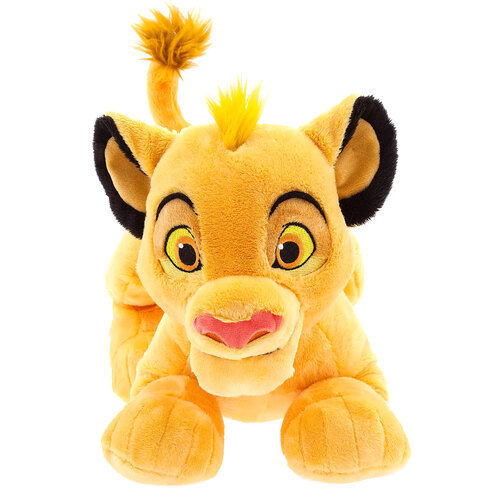 Disney The Lion King Plush - Simba Medium 17"- Disney Store Exclusive Import - New, Mint Condition