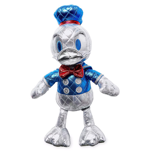 Donald Duck 85th Anniversary Metallic Plush 15'' – Special Edition -  New, Mint Condition