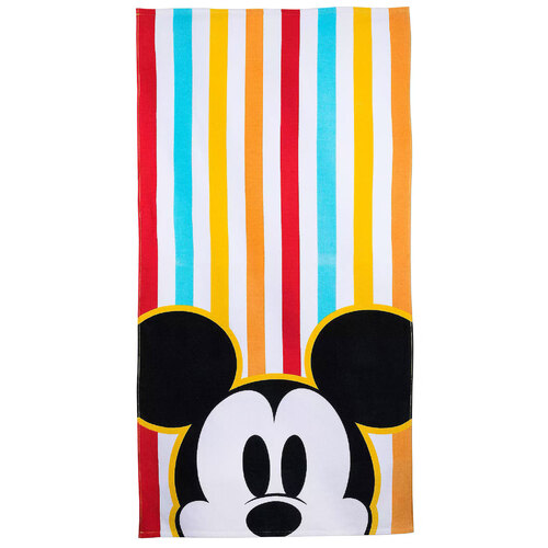 Disney Mickey Mouse Beach Towel USA - New, With Tags