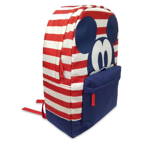 Disney Mickey Mouse Striped Americana Backpack - New, With Tags
