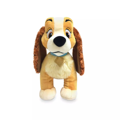 Disney Lady And The Tramp Plush - Lady Medium 13"- Disney Store Exclusive Import - New, Mint Condition