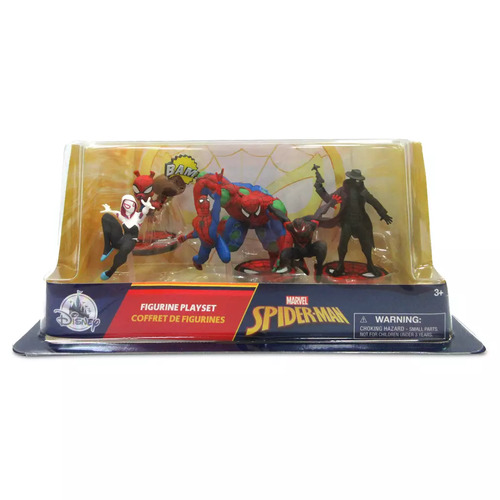 Marvel Spider-Man Spiderverse Collectible Figurine Playset - 6 Figures